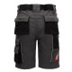 Outdoorhose MOTION TEX KIDS kurz 7602KIDS grau/schwarz Nitras