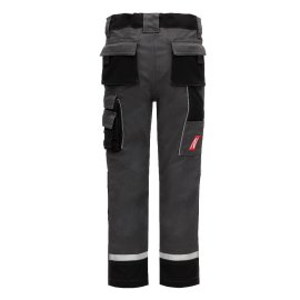 Outdoorhose MOTION TEX KIDS lang 7612KIDS grau/schwarz Nitras