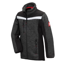 Strick-Softshelljacke MOTION TEX KIDS 7190KIDS schwarz...