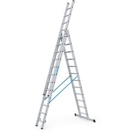 Gebördelte Mehrzweckleiter, 3-teilig Skymaster DX 3 x 10 Sprossen (44840) Zarges