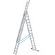 Gebördelte Mehrzweckleiter, 3-teilig Skymaster DX 3 x 10 Sprossen (44840) Zarges