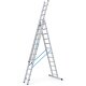 Gebördelte Mehrzweckleiter, 3-teilig Skymaster DX 3 x 10 Sprossen (44840) Zarges