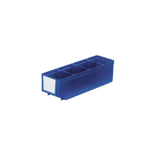 16 Stück Regalkästen LxBxH 300 x 93 x 83mm Blau