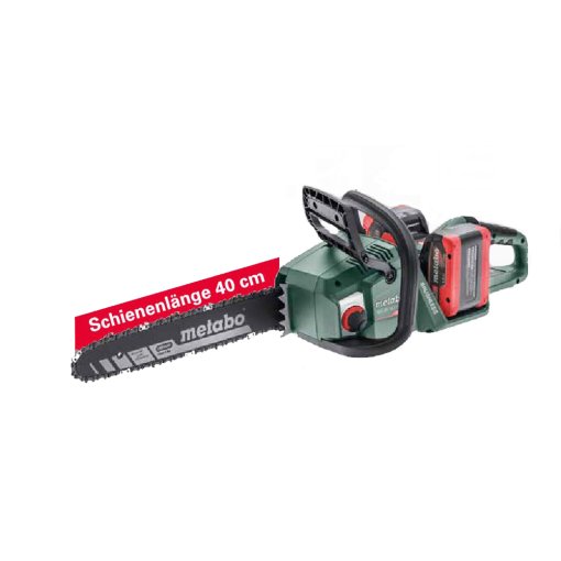 Akku Kettensäge MS 36-18 LTX BL 40 (601613850) inkl. Sägekette Oregon 40 cm (62843900) Metabo