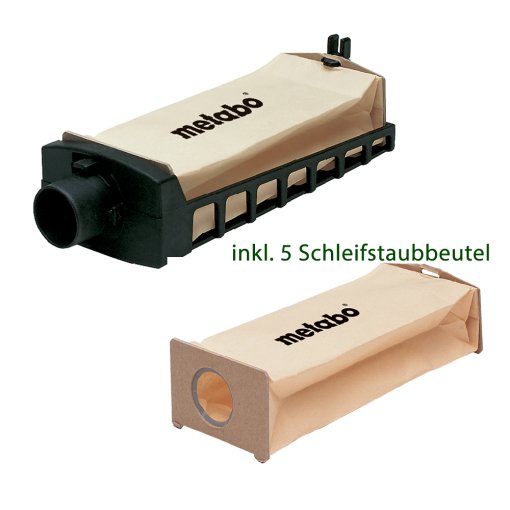 Staubbeutelhalter komplett, SR, SXE (631289000) inkl. 5 Staubbeutel (631288000) Metabo