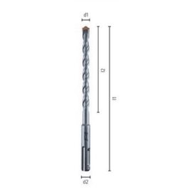 SDS-plus Hammerbohrer F4 Forte 5,5 x 160 mm