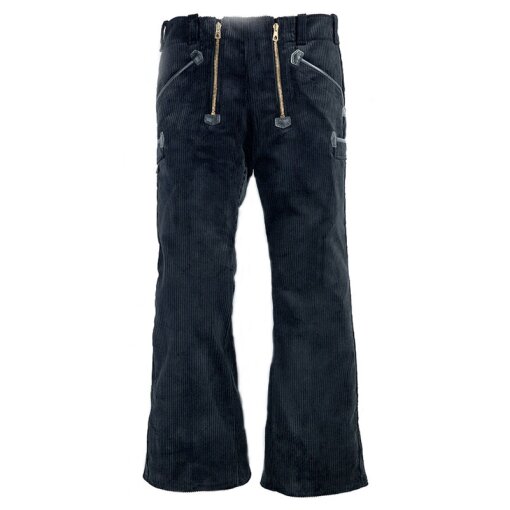 Zunfthose mit Schlag Michael 60004 Trenkercord Dreidraht schwarz Gr.52