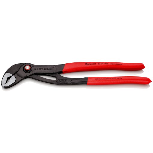 Wasserpumpenzange Cobra QuickSet 300 mm tauchisoliert KNIPEX 87 21 300