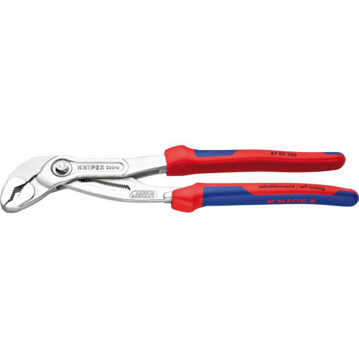 Wasserpumpenzange Cobra mit Mehrkomponenten-Griffen 250mm KNIPEX 87 05 250