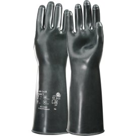 Chemikalienschutzhandschuh Butoject 898, Gr. 9, schwarz