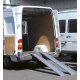 Verladeschiene Aluminium faltbar, rutschsicher L3000xFB150 mm mit Rand Tragkraft 300 kg/Paar