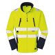 Jacke Pittsburgh,Softshell leuchtgelb/navy,Gr.L