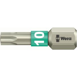 Bit 1/4" für TORX®-Schrauben, Edelstahl, Nr. 3867/1 TS Wera