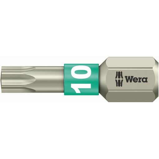 1 Stk. Bit rostfrei 1/4" DIN 3126 C6,3 T10x25mm Wera