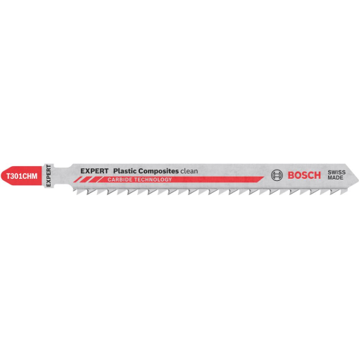 3 Stück Stichsägeblätter EXPERT T 301 CHM Plastic Composites Clean Bosch