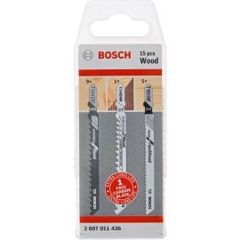 Stichsägeblatt-Set Bosch 15-teilig für Holz