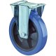 Bockrolle L410 Platte,Elastik blau,RL