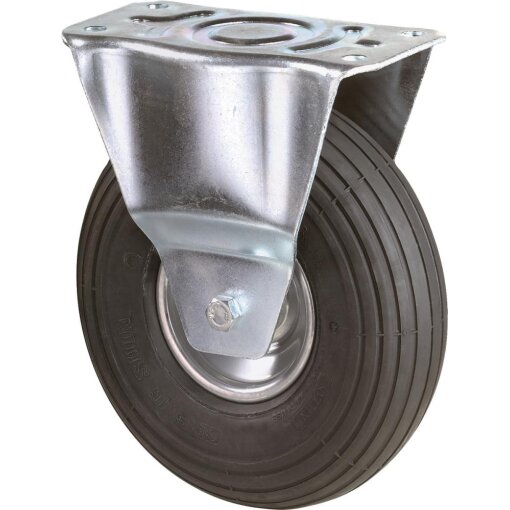 Bockrolle 260mm Platte,Luftrad,RL L410.C90.260