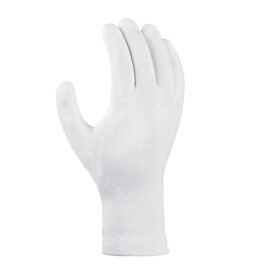 12 Paar Montagehandschuhe teXXor®2405 Polyester-Strickhandschuhe POLYURETHAN BESCHICHTET Gr.6