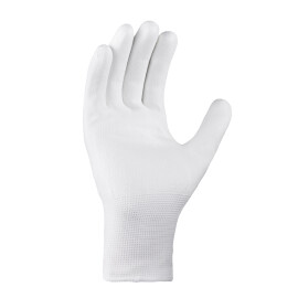 12 Paar Montagehandschuhe teXXor®2405 Polyester-Strickhandschuhe POLYURETHAN BESCHICHTET Gr.6