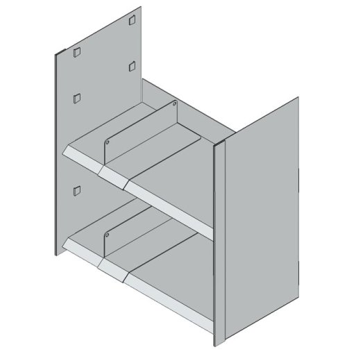 Minirack Maße in mm (BxTxH): 302 x 142 x 332