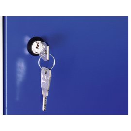 Fächerschrank mit 150 mm hohen Füßen, Abteilbreite in mm: 400, Abteile: 3 x 4 Maße in mm (BxTxH): 1200 x 500 x 1850