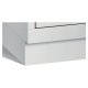 Fächerschrank mit 100 mm hohem Sockel, Abteilbreite in mm: 300, Abteile: 4 x 4 Maße in mm (BxTxH): 1190 x 500 x 1800