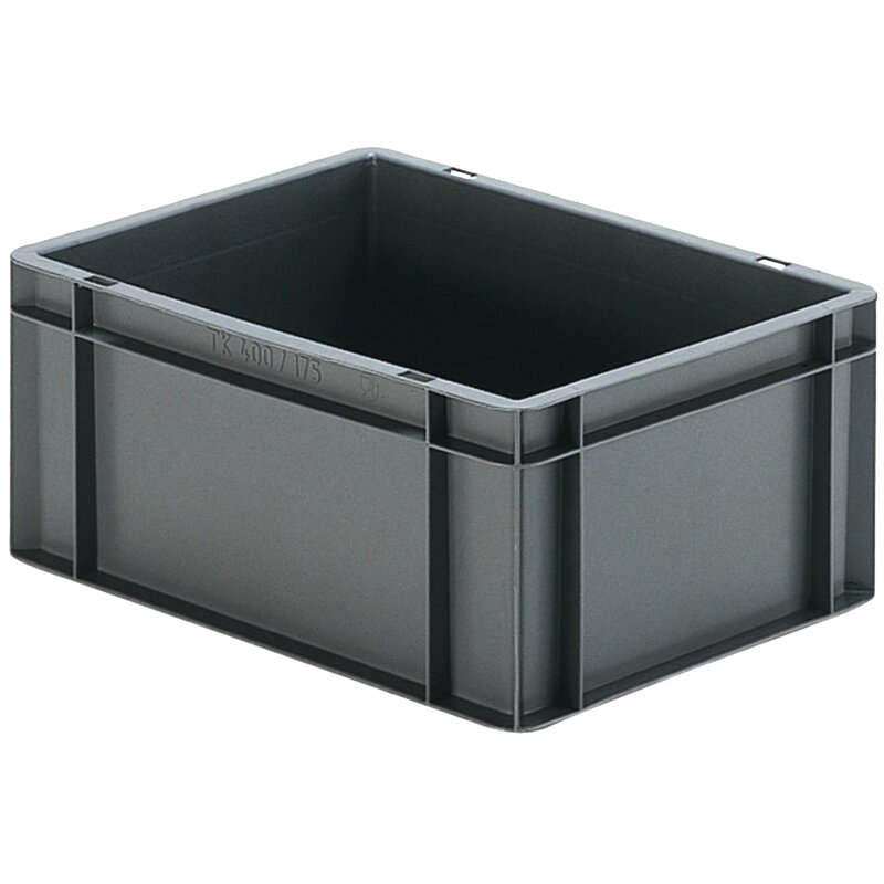 ALUTEC Kunststoffbehälter 60x40x22 cm Stapelbox Stapelkiste ALUTEC Kunststoffbehälter 60x40x22 cm Stapelbox Stapelkiste