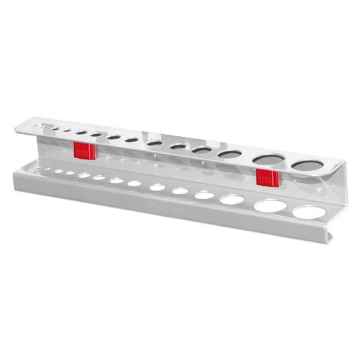 Bohrer-/ innensechskanthalter für 14 Teile Maße in mm (BxTxH): 390 x 30 x 35