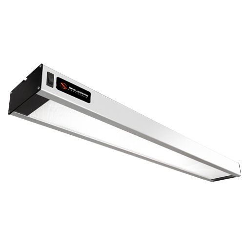 LED Arbeitsplatzleuchte 600 basic-line p Maße in mm (BxTxH): 631 x 135 x 57