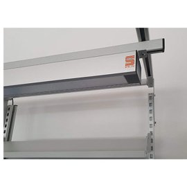 LED Arbeitsplatzleuchte 600 basic-line p Maße in mm (BxTxH): 631 x 135 x 57