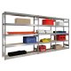 Vielzweckregal Anbauregal, 5 Ebenen 1695 x 500 x 2000 mm Maße in mm (BxTxH): 1695 x 500 x 2000