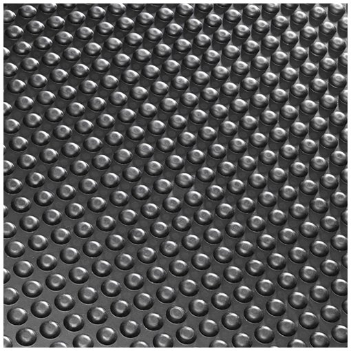 Arbeitsplatzmatte HYDROFIT, Oberfläche mit Rundnoppen Maße in mm (BxT): 640 x 940