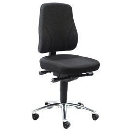 Stuhl Standardversion, schwarz Sitzhöhe von 430 bis...