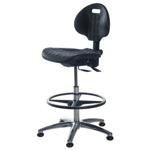 Hochstuhlversion Sitzhöhe von 540 bis 800 mm