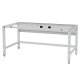 Tisch workergo 4-Fuß mit Klemmfeststellung 1500 x 900 x 670 - 1015 mm Maße in mm (BxT): 1500 x 900
