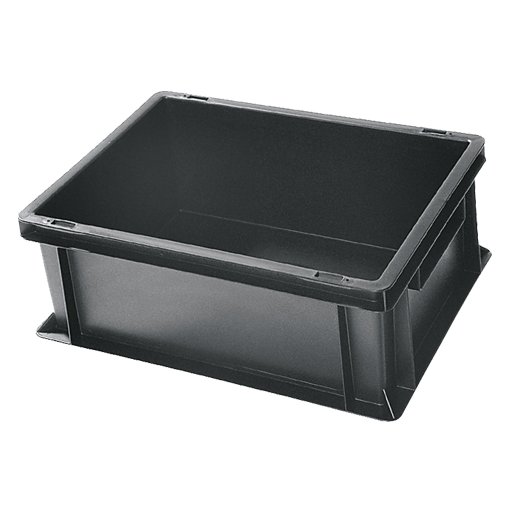 Lagerbehälter-leitfähig 255 x 355 x 115 mm Maße in mm (BxTxH): 300 x 400 x 120