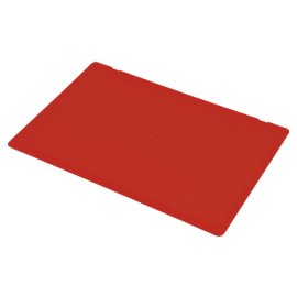 Hakendeckel, lose, rot Maße in mm (BxT): 600 x 300