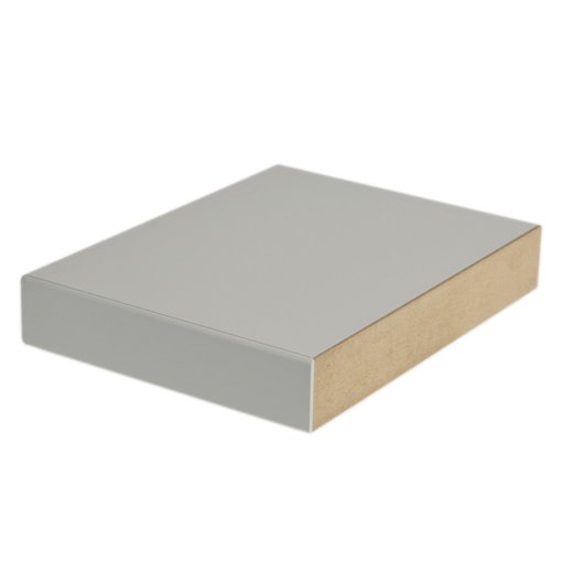 Arbeitsplatte Tiefe 600, MDF-Platte mit 0,7 mm HPL-Belag Maße in mm (BxTxH): 2500 x 600 x 30