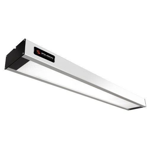 LED  Arbeitsplatzleuchte 900 basic-line dimmbar mit Taster Maße in mm (BxTxH): 899 x 135 x 57