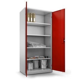 Flügeltürenschrank Tiefe 300 mm, 2 x Flügeltüre Maße in mm (BxTxH): 500 x 300 x 1950