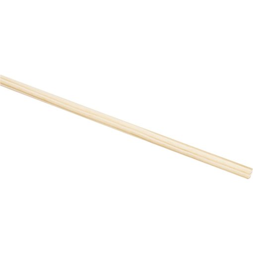 Holzbesenstiel Ø24 mm Rundkopf