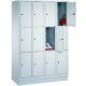 Fächerschrank Classic B1190xT500xH1800 mm mit 100 mm hohem Sockel