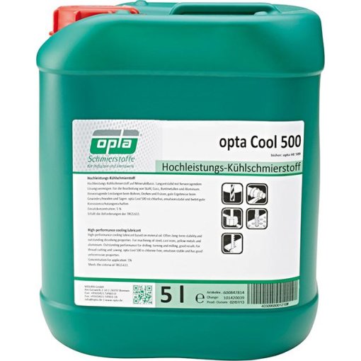 Hochleistungs-Kühlschmierstoff opta® Cool 500 5l