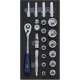 Werkstattwagen 775 x 481 x 827,5 mm 69-teilig FORUM