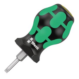 Wera® Stubby Vergaserschraubendreher 335 Schlitz 0.8x4.0x24.5