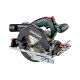 Akku-Handkreissäge KS 18 LTX 57 (601857840) Metabo + Li-Power Akkupack 18 V - 4,0 Ah (625027000)