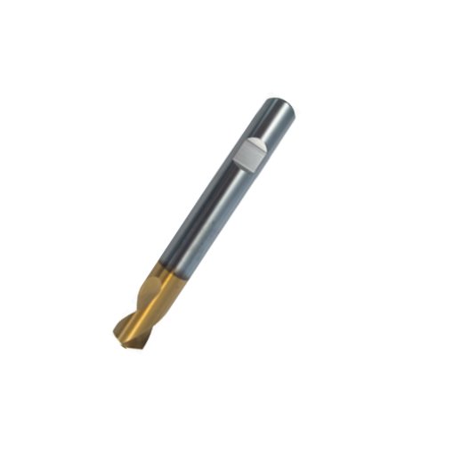 NC-Anbohrer HSS-Co 120 Grad TIN-beschichtet mit Weldonschaft 10,00 mm
