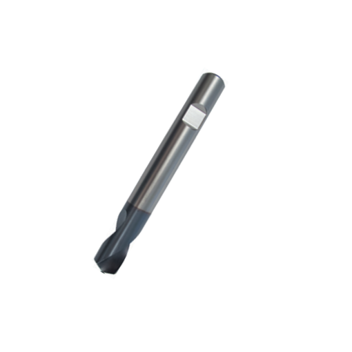 NC-Anbohrer VHM 120 Grad TIALN-beschichtet mit Weldonschaft 10,00 mm
