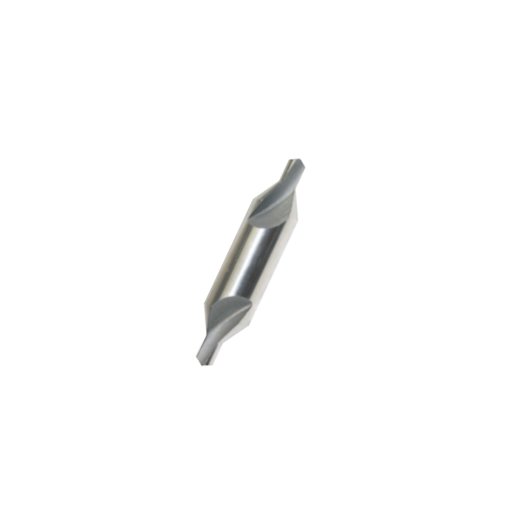 Zentrierbohrer HSS-Co DIN 333, Form A, rechts 60°, geschliffen -blank 1,00 x 3,15 mm